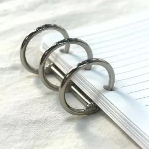 셀프 제본 바인더링 메탈 삼공링 3공 D링 O링 루즈링/제본링/스프링/책제본/링제본/제본용링/DIY/교과서/