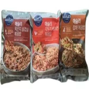 애슐리 볶음밥 12인분(묵은지삼겹살4 + 잡채4 + 깍두기 베이컨4)