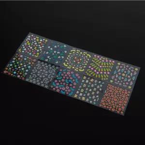 마켓헤라 꽃 네일스티커 10장 패디큐어스티커 젤네일스티커