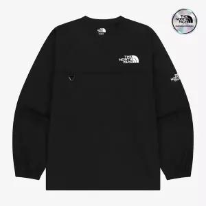 [노스페이스] [노스페이스 공식] NM5MR57K 화이트라벨 알바니 EX 크루넥 BLACK