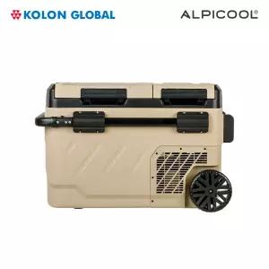 알피쿨 Zpro40 샌드베이지 차량용냉장고 캠핑냉장고 코오롱수입 정식A/S 베이지 휴대용 이동식 차박