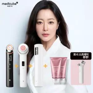 메디큐브 에이지알 하이포커스샷 플러스 화이트+울트라튠+부스터프로 블랙+토너스프레이