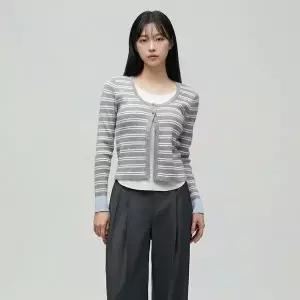 [LAP](대전신세계)이너 레이어드 단가라 니트 AS1KH165