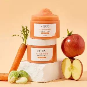 [니얼지](NEERG) CCA 브라이트닝 워시오프팩 110g 미백생기