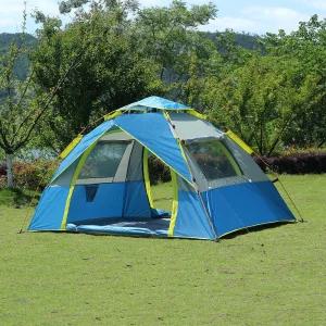 2~3인용 오토 원터치텐트 팝업 초간편설치 캠핑용 (스카이) 원터치텐트 캠핑텐트 자동텐트