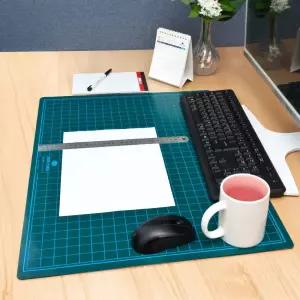 고무 데스크 패드 대형 책상보호 필기 받침대 고무 고무판 책상 받침 깔판