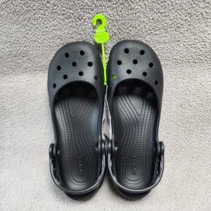 오늘국내출발 크록스 클래식 발레 플랫 샌들 블랙 211994-001