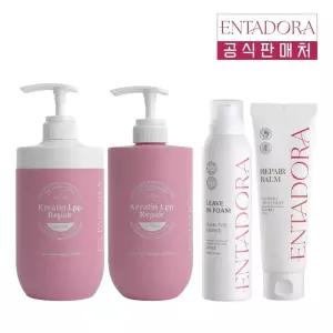 롯데아이몰 단독구성  단백질 헤어클리닉 4종 손상모 케어 (단백질샴푸