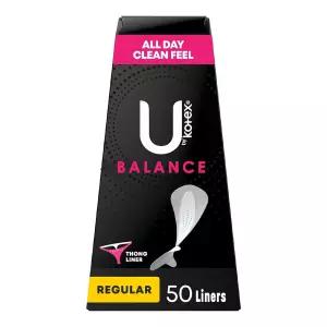 U by Kotex 데일리 티팬티용 팬티라이너 50개 2팩세트