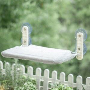 고양이창틀선반 소형 냥틀 창문캣타워 부착형 원목 반려동물용 그네 캣타워 고양이타워 일광욕