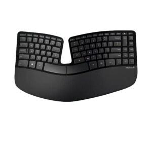 무선 키보드 마우스 리퍼 세트 스컬프트 손목보호 사무용 마이크로소프트 인체공학 저소음