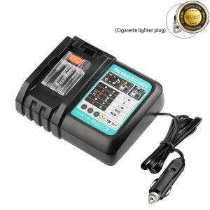 Makita호환  18V14.4V 리튬 이온 배터리용 휴대용 차량용 충전기 어댑터 고속 충전기(담배 라이터 플러그)