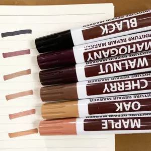 가구 보수 마카 마카펜 스크래치 복원 10색 세트제 마커 제거 스크레치제 복구 메꾸미 도색 마루