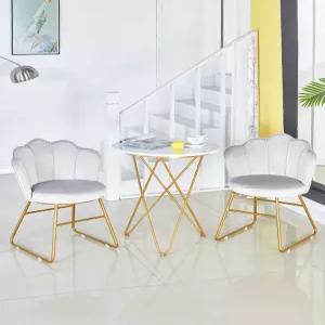 의자 파우더룸 조개 등받이 침실 네일샵 북유럽 미용실