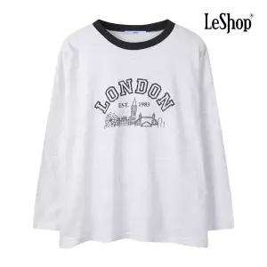 [르샵] 런던 프린팅 코튼 티셔츠 (BQ3TS024A)