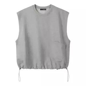 [하프클럽/보니스팍스]데일리 밑단 스트링 포켓 베스트 (XQ2VW002L0)