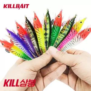 메가바이트 킬베이트 26년시즌 킬삼봉 80mm S사이즈 케이무라 글로우 한치 갑오징어 삼봉에기