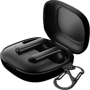 QCY HT05 이어버드 케이스와 호환되는 램쇼 실리콘 케이스 커버 휴대가 간편한 보호 노이즈 캔슬링 무선