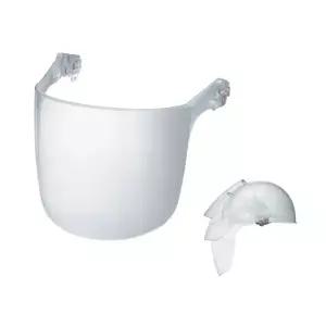 안전모부착형 홈타입 무색보안면 (약139g) 안면보호구