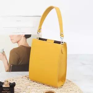 디자인 머스타드- 깔끔한 미니 토트백 여성백 사각 미니 20대 가방 크로스백 여성 30대 캐주얼 백
