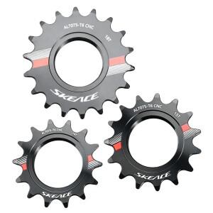 SKEACE 자전거 싱글 스피드 카세트 14T 15T 16T 17T 18T 픽스드 기어 플라이휠 스프로킷 코그 픽시 트랙 잠