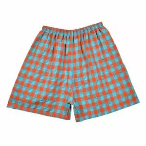 체크 남성3부 파자마 남자파자마 남성면파자마 남자수면바지