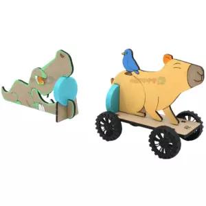 자력 자동차 만들기 카피바라 악어 자석 실험 키트 1인용 관찰 과학놀이 사이언스