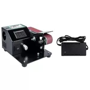 탁상용 벨트 미니 샌딩기 샌드기 샤프닝 샌드페이퍼 전동 휠 사포 다기능 연마기