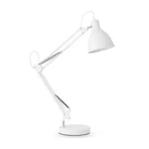 [JED] 번개표 1P 작업등 데스크 스탠드 제도용 화이트 독서