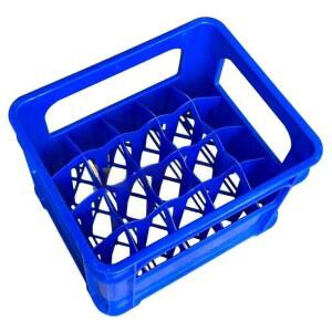 주류박스 맥주 소주 파란색 정리 맥주병 술집 박스 플라스틱 보관함 주류 주류플라스틱상자