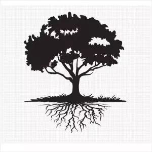 D24 나무03 대형 데칼스티커 TKL-29 주문제작 포인트스티커