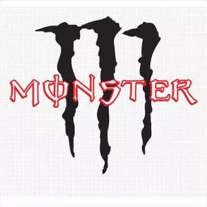 D24 몬스터02 대형 데칼스티커 TKL-08 주문제작 포인트스티커