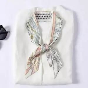 ( )여성 양면 스카프 퀸 미니 타이 끈스카프 봄 아이템 봄스카프 끈스카프 타이스카프