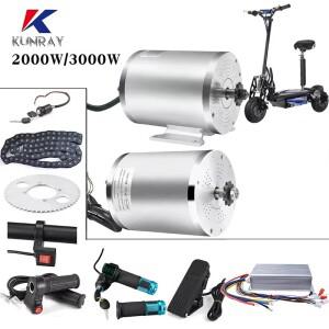 전기 스쿠터 자전거 모터 키트, 고속 브러시리스 고 카트 바이크 오토바이, 48V, 60V, 72V, 3000W, 2000W