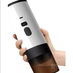휴대용에스프레소머신 가열 충전식 커피 추출기 여행용 블랙 에소프레소 메이커 무선