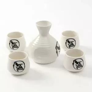 TBZ 도쿠리 250ml 사케잔 60ml 4인용세트 다기세트 다도상