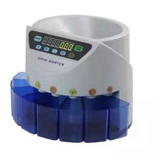 코인 분류기 주화 사무용 포장기 마트 동전세는기계 은행 동전분류기 달러 케이스 계수기