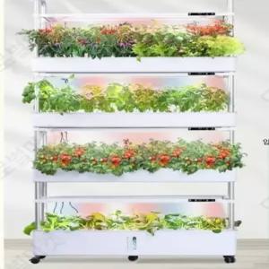 AI 수경재배기 식자재 키우기 실내가드닝 거실 스마트 상추 화분 베란다 가정용 식물재배기 4단 수경재배기 스마트팜 실내수경재배 다층 채소재배기 가정용 식물키우기 시스템
