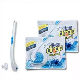 [콩심팥심]리필 일회용 변기 세정제 청소 일회용 변기 솔 화장실 크리너