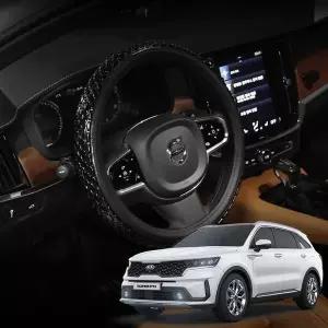 [RIZPICK]TBZ 쏘렌토MQ4 3D 논슬립 실리콘 원패턴 그립 핸들커버