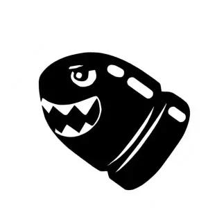 [RIZPICK]자동차 스크래치 스티커 블랙 장식 부착 데코 흠집