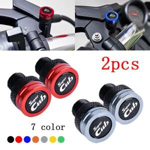 [호환품]혼다 호환 슈퍼 커브 C70 90 110 C125 액세서리 바이크 오토바이 M10x1.25 CNC 사이드 미러 홀 캡