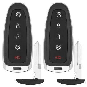 2012-2019 포드 포커스 / 11-15 엣지 익스플로러 17-20 이스케이프 15-17 익스페디션 13-19 플렉스 토러스 링컨 MKS MKX 내비게이터 카 키리스, M3N5WY8609 M3N5WY8610, 2Pcs