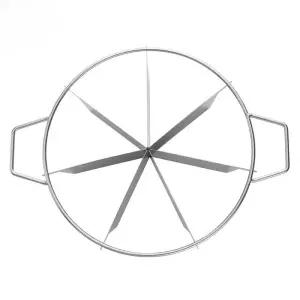 스테인레스 분할기(1) 베이킹 케익 6조각 가능) 커터 6컷 (10인치 케이크커터 분배기