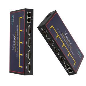직렬 장치 서버 이더넷 - 4 인터넷 분배기 어댑터 RS232 RS485 변환기 100M