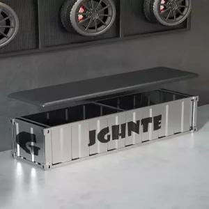 수납 벤치 철제 매장용 웨이팅 깡통체어 업소용 대기실 슬림 틈새 카페 현관