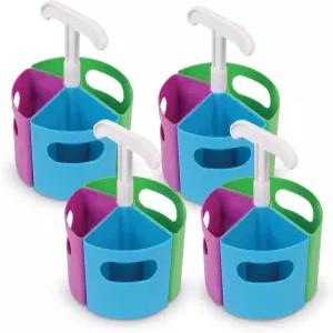 학습 자료 공간 저장 센터 미니 번들 홈 스쿨 액세서리 3온스 손 소독제 병 교사 정리함 교실 공예 휴대용