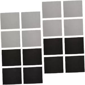 Valiclud 40pcs 코튼 글래스 클리닝 천 부드러운 김서림 방지 렌즈 물티슈 가정 및 여행용 전자제품 휴대용