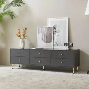 감각적인 골드 디테일 2단 거실 서랍장 바지옷장 내추럴감성 심플모던 자취방수납