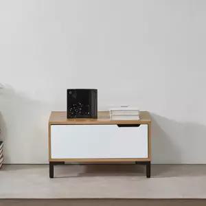 심플 인테리어 낮은 1단 서랍 사이드 수납장 내추럴감성 홈스타일링 공간꾸미기